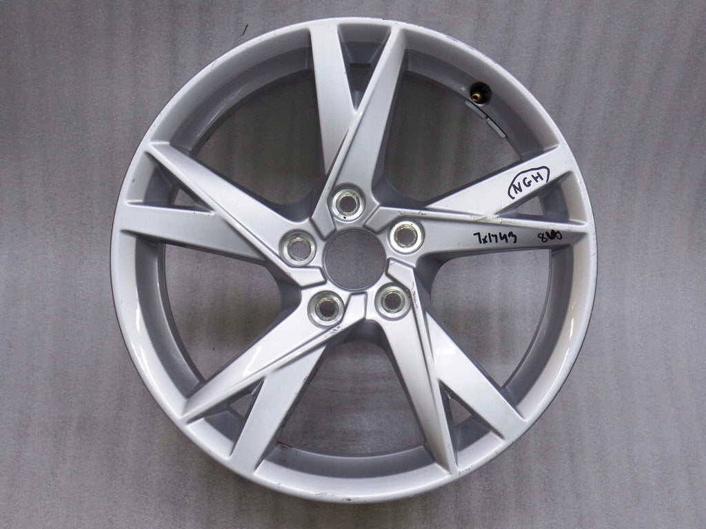 1x Alufelge 17 Zoll 7.0" 5x112 43ET Glanz Silber 8U0601025AM Audi Q3 Rim Wheel FEL4367803633bj