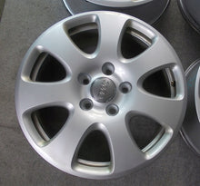 Load image into Gallery viewer, 4x Alufelge 18 Zoll 7.5" 5x130 53ET Glanz Silber 4L0601025E Audi Q7 Rim Wheel FEL4097646302ee