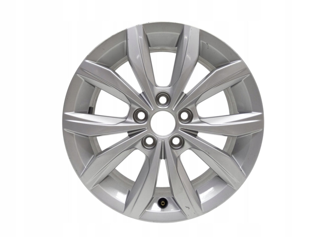 1x Alufelge 15 Zoll 5.5" 5x100 40ET Glanz Silber 2G0601025 VW Polo Rim Wheel FEL2587433768ul