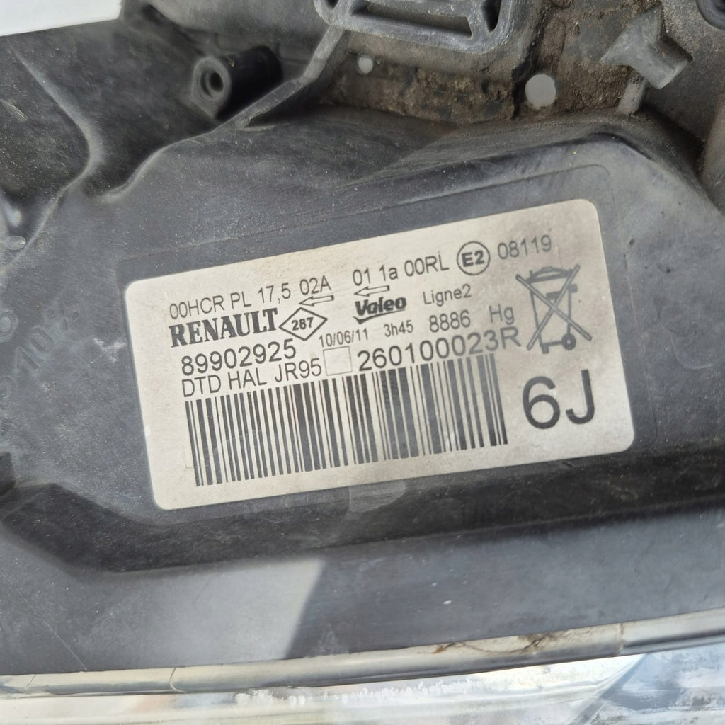 Frontscheinwerfer Renault Scenic 260100023R Rechts Scheinwerfer Headlight SCH1678741812pe