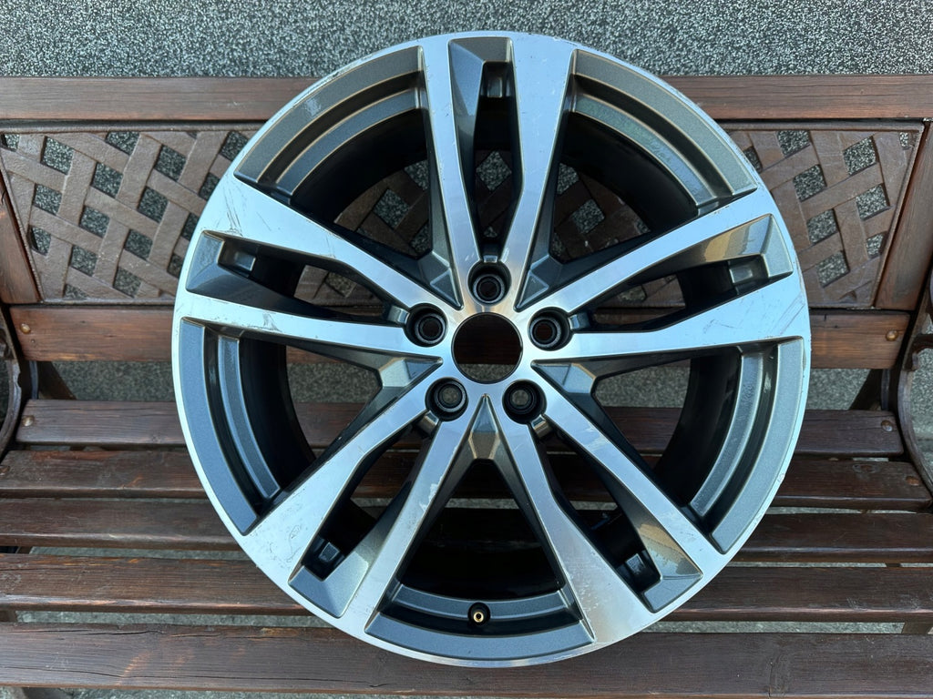 1x Alufelge 19 Zoll 8.5" 5x112 40ET Glanz Graphit 4K0601025H Audi A6 C8 Mg FEL1756928648ad