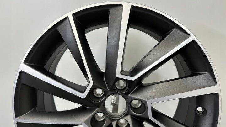 1x Alufelge 17 Zoll 7.5" 5x100 40ET Matt Graphit 657601025 Mg Rim Wheel FEL7488834702ii