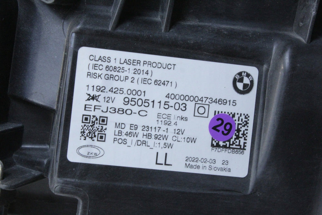 Frontscheinwerfer BMW G22 G82 9505115 Laser Links Scheinwerfer Headlight SCH1198654874oi
