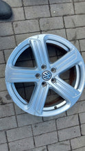 Load image into Gallery viewer, 1x Alufelge 18 Zoll 7.5" 5x112 49ET Glanz Silber 5G0601025BK VW Golf VII I FEL4370162150lh