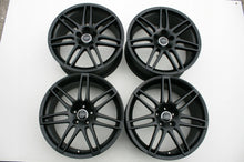 Laden Sie das Bild in den Galerie-Viewer, 4x Alufelge 19 Zoll 8.5&quot; 5x112 43ET Matt Schwarz 8K0601025AA Audi A6 Allroad