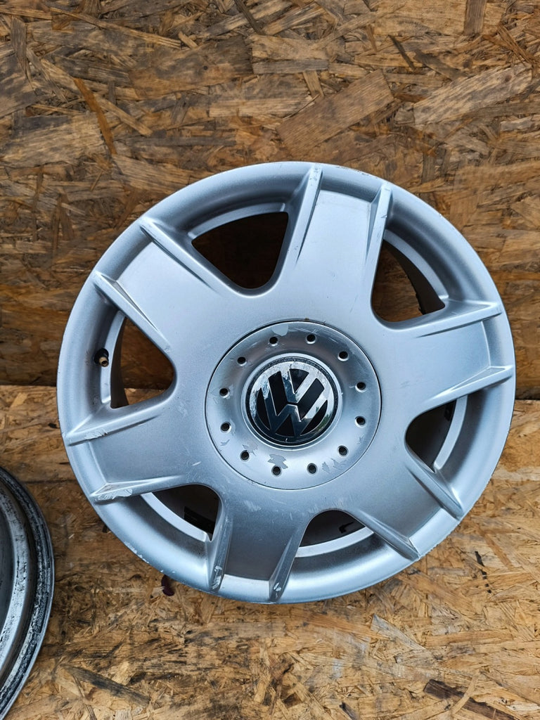 4x Alufelge 16 Zoll 6.5" 5x100 42ET 1J0601025H VW Rim Wheel FEL1379987530lc