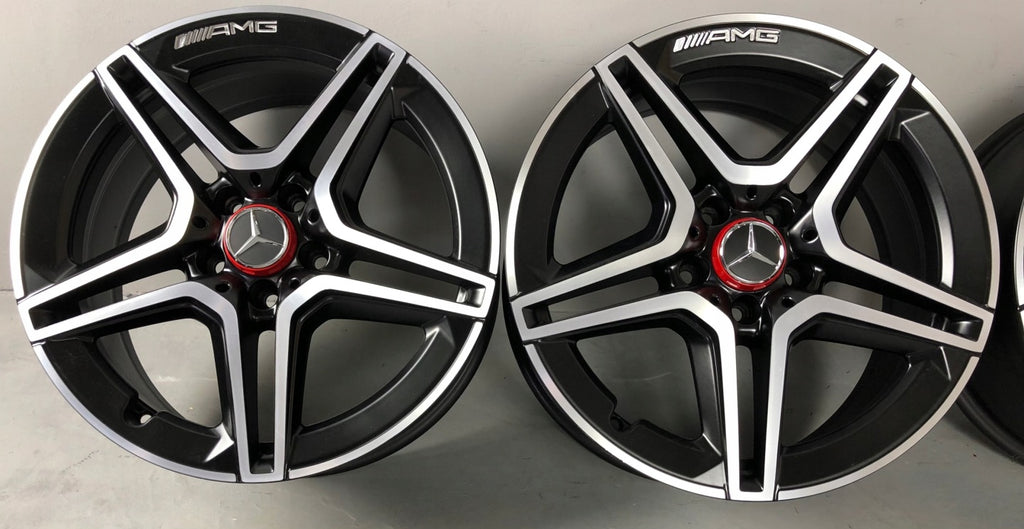 4x Alufelge 18 Zoll 7.5" 5x112 44ET Schwarz A2054019500 Mercedes-Benz A205 FEL3031212753ey