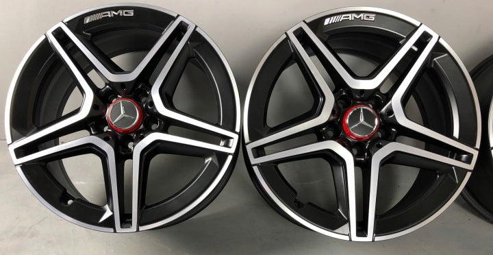 4x Alufelge 18 Zoll 7.5" 5x112 44ET A2054019500 Mercedes-Benz Amg Rim Wheel FEL3031212753ey