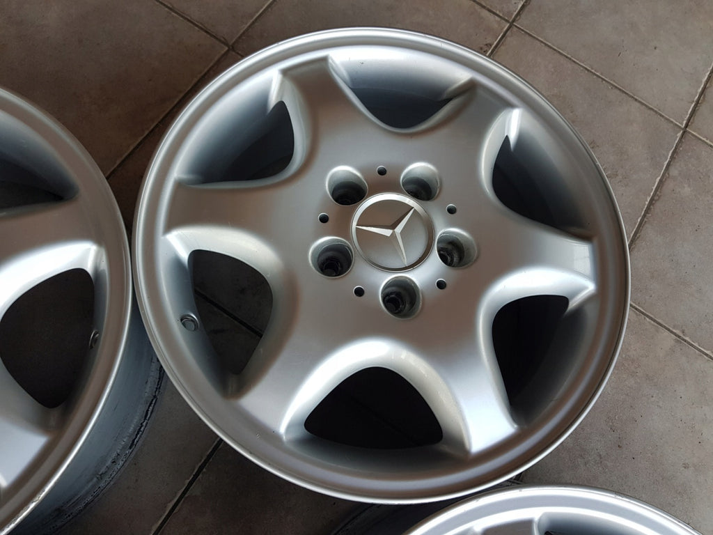 4x Alufelge 16 Zoll 7.0" 5x112 37ET A2084010502 Mercedes-Benz Clk C208 Rim Wheel FEL4276682782ai