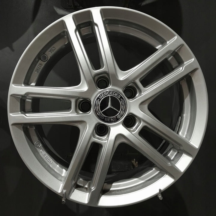 4x Alufelge 16 Zoll 6.5" 5x112 44ET KBA51750 Mercedes-Benz W176 W246 Rim Wheel FEL6435806030zx