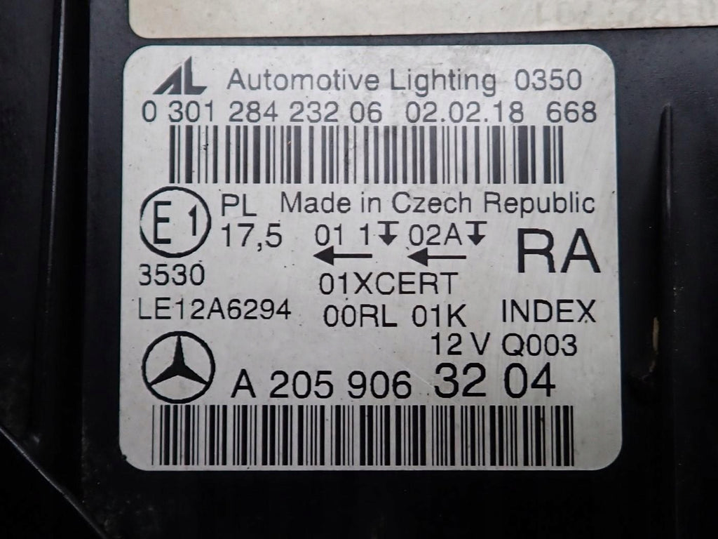 Frontscheinwerfer Mercedes-Benz S205 W205 C205 A2059063204 LED Rechts Headlight SCH6253894713gn