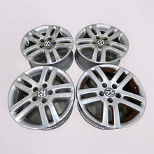 Laden Sie das Bild in den Galerie-Viewer, 4x Alufelge 16 Zoll 6.5&quot; 5x112 1K0601025AJ VW Golf V Rim Wheel