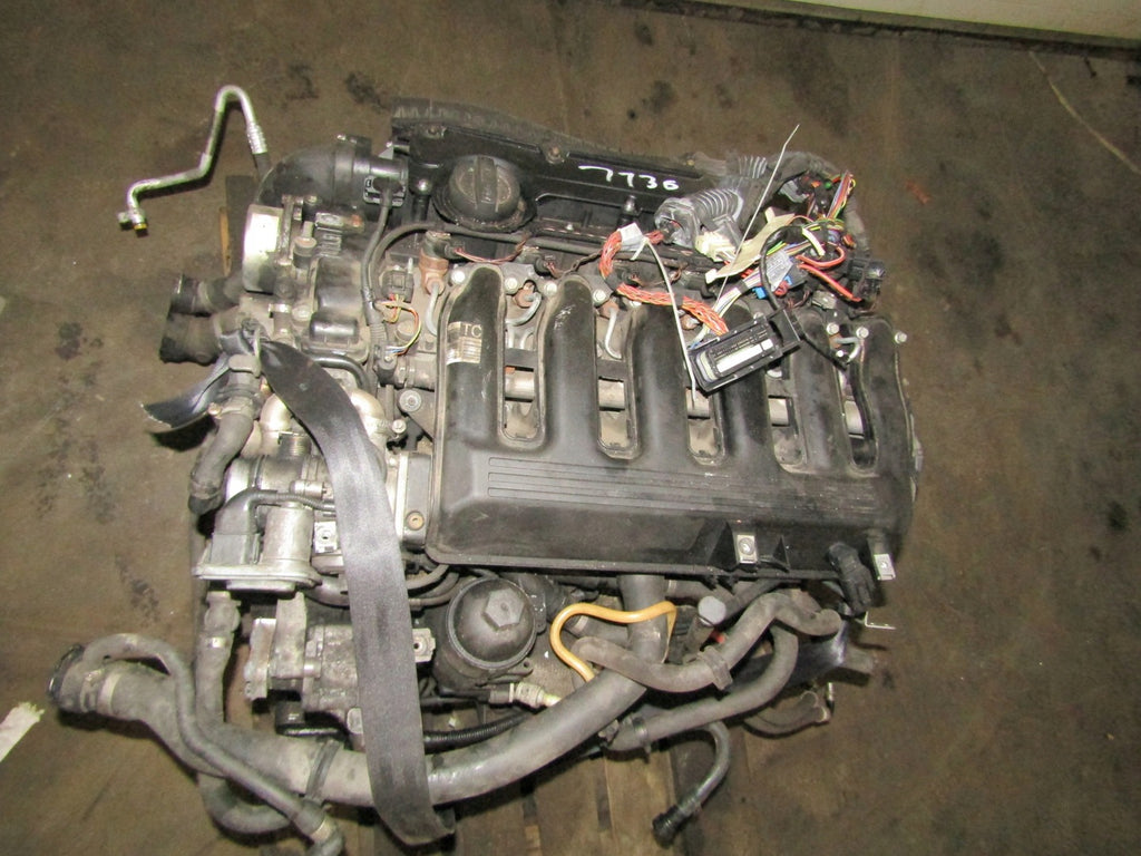 Motor BMW 5 E60 E61 M57D25 2.5 120kW 2004 Diesel Engine Komplett