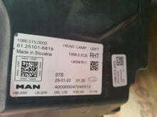 Laden Sie das Bild in den Galerie-Viewer, Frontscheinwerfer Man 81251016819 LED Links Scheinwerfer Headlight SCH9330314997nj