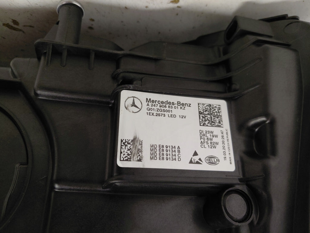 Frontscheinwerfer Mercedes-Benz W247 A2479068301 Links Scheinwerfer Headlight SCH7932952474nn