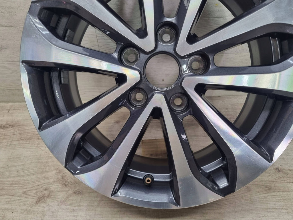 1x Alufelge 16 Zoll 6.5" 5x114.3 44ET Glanz Graphit 403005287R Mg Megane Iv FEL7495304132oj
