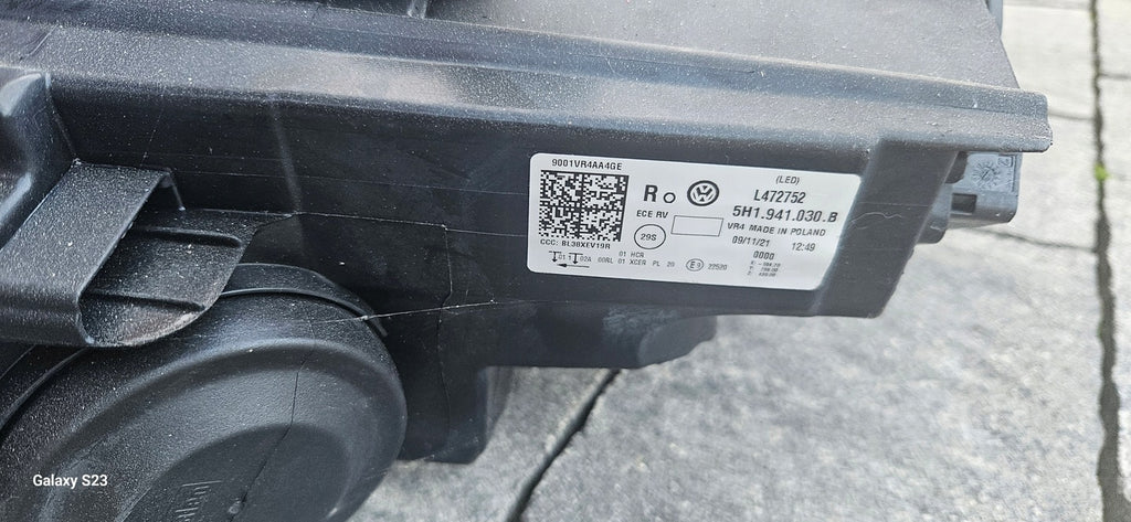 Frontscheinwerfer VW Golf VIII 5H1941030 Full LED Rechts Scheinwerfer Headlight SCH2121281796xe