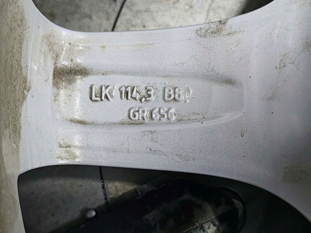 1x Alufelge 16 Zoll 6.5" 5x114.3 39ET Glanz Grau KBA48069 Hyundai I Rim Wheel FEL7427094548tw