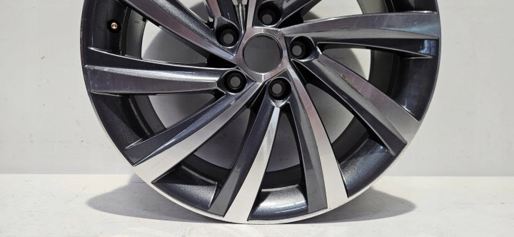 1x Alufelge 18 Zoll 7.5" 5x112 48ET Glanz Graphit 5E3601025 Mg Octavia Iv FEL1865961691yh