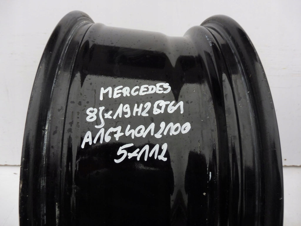 1x Alufelge 19 Zoll 8.0" 5x112 61ET A1674012100 Mercedes-Benz Rim Wheel FEL1965261185xz