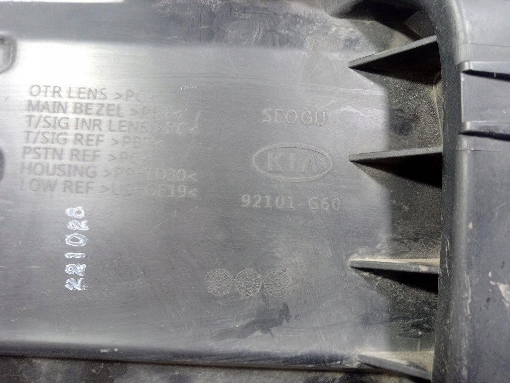 Frontscheinwerfer Kia Picanto 92101G6000 Links Scheinwerfer Headlight SCH8557753402yu