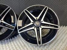 Load image into Gallery viewer, 4x Alufelge 18 Zoll 7.5" 5x112 40ET Glanz Schwarz A2064011700 Mercedes-Benz Amg FEL7161110171te