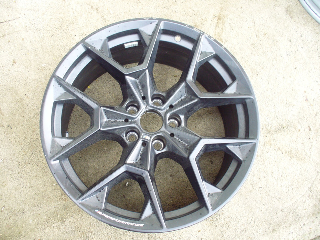 1x Alufelge 19 Zoll 8.5" 5x112 29ET Matt Schwarz 5A324F4 BMW 1 5 Rim Wheel FEL3745372543iw