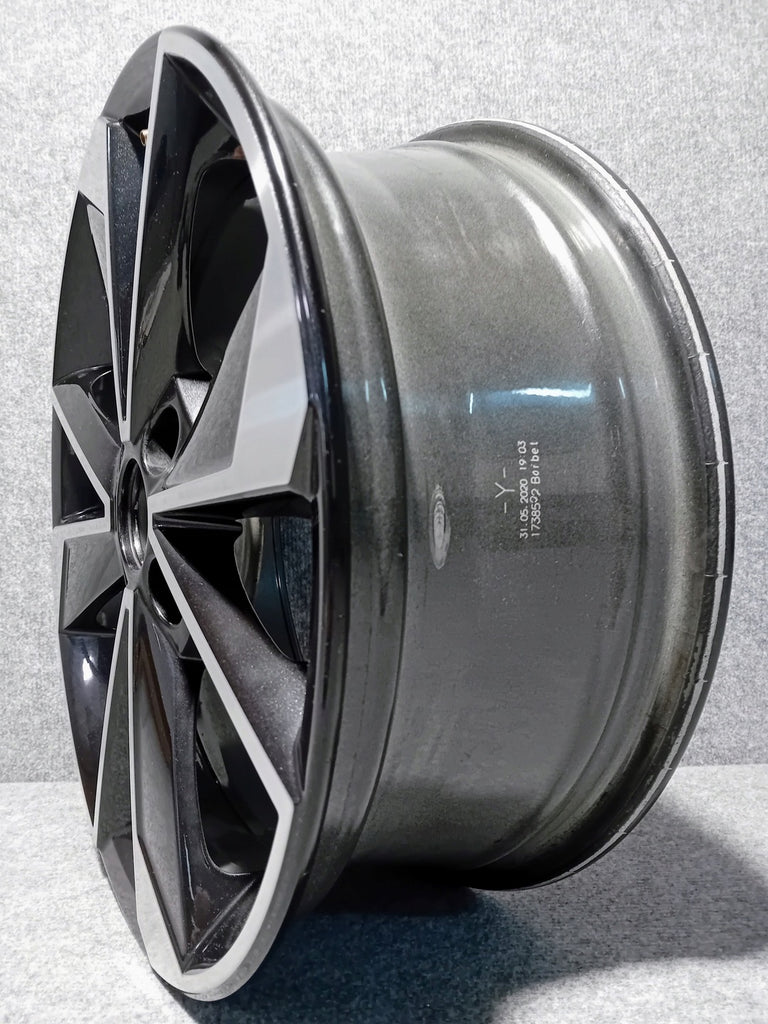 1x Alufelge 16 Zoll 6.0" 4x100 43ET Glanz 1ST601025L Skoda Citigo Rim Wheel