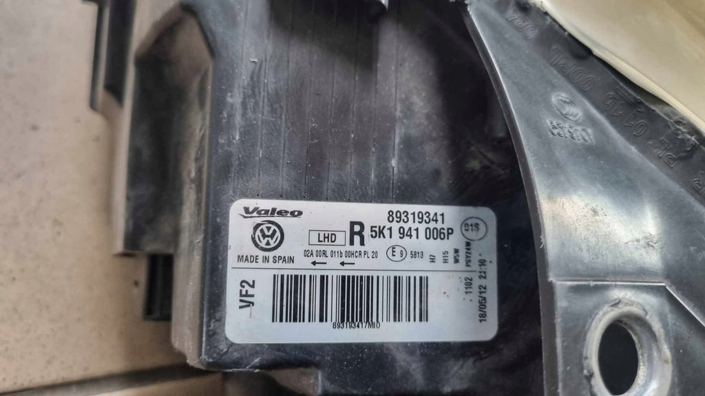Frontscheinwerfer VW Golf VI 5k1 5K1941005P 89319331 Rechts oder Links SCH2084617173ic