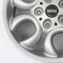 Load image into Gallery viewer, 1x Alufelge 16 Zoll 6.5" 5x120 46ET Glanz Silber 9803725 Mini R60 R61 Rim Wheel FEL1441482316yd