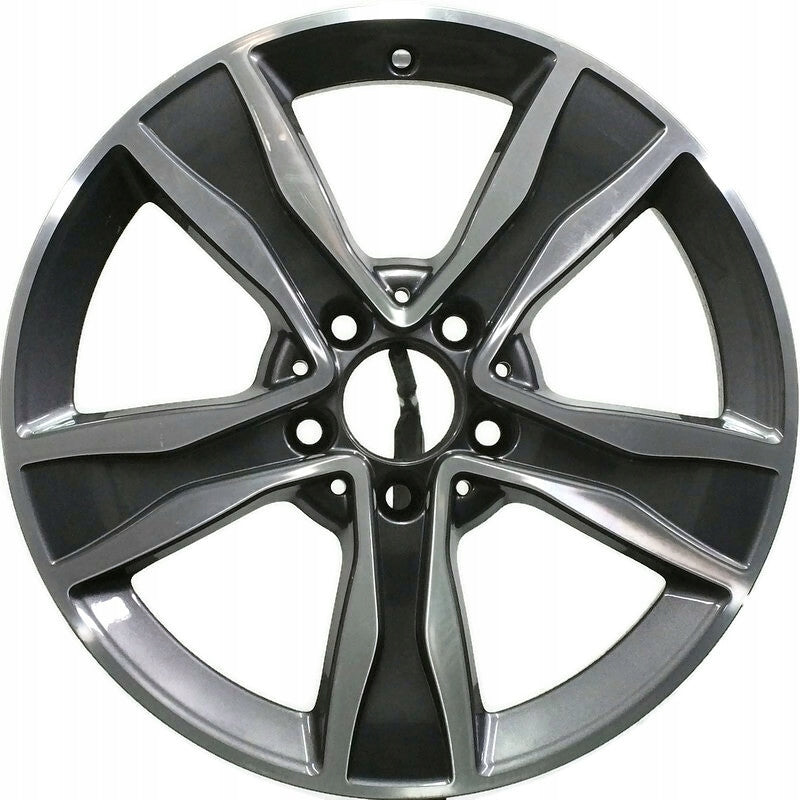 1x Alufelge 17 Zoll 7.0" 5x112 48,5ET A2054010800 Mercedes-Benz A205 Rim Wheel