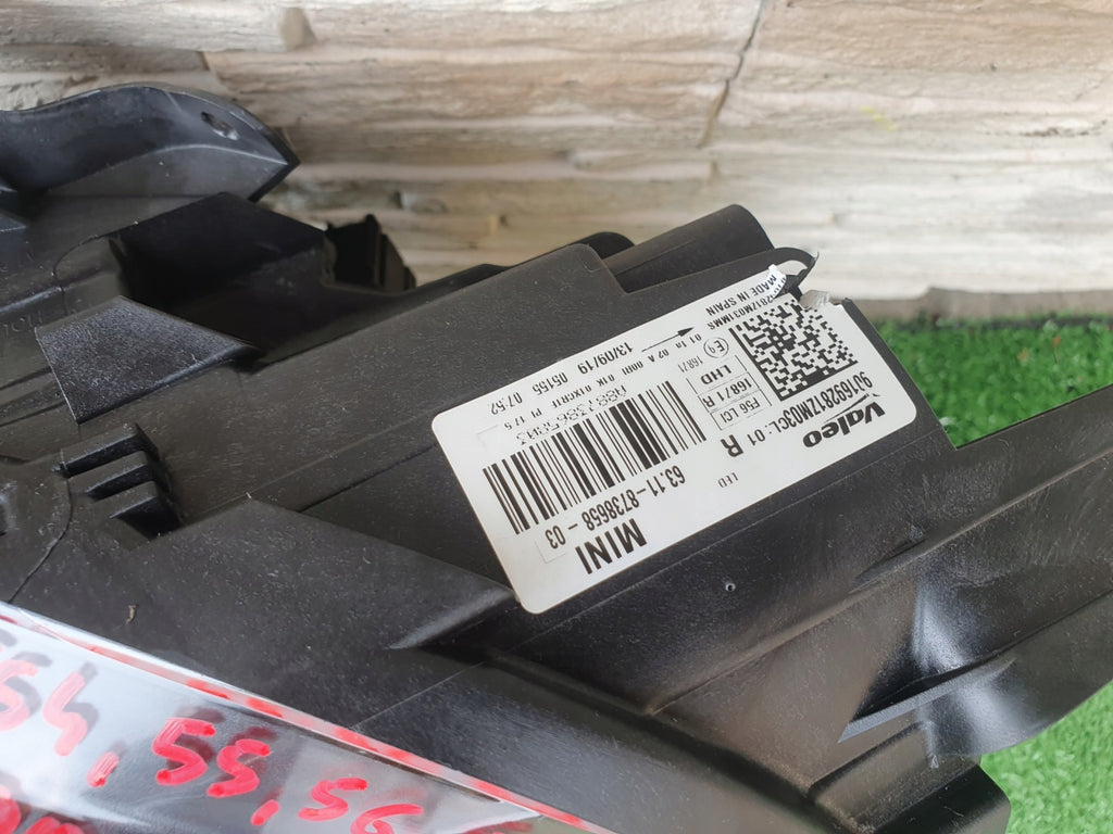 Frontscheinwerfer Mini F57 F54 F56 F55 8738658 Rechts Scheinwerfer Headlight SCH8984444435pq