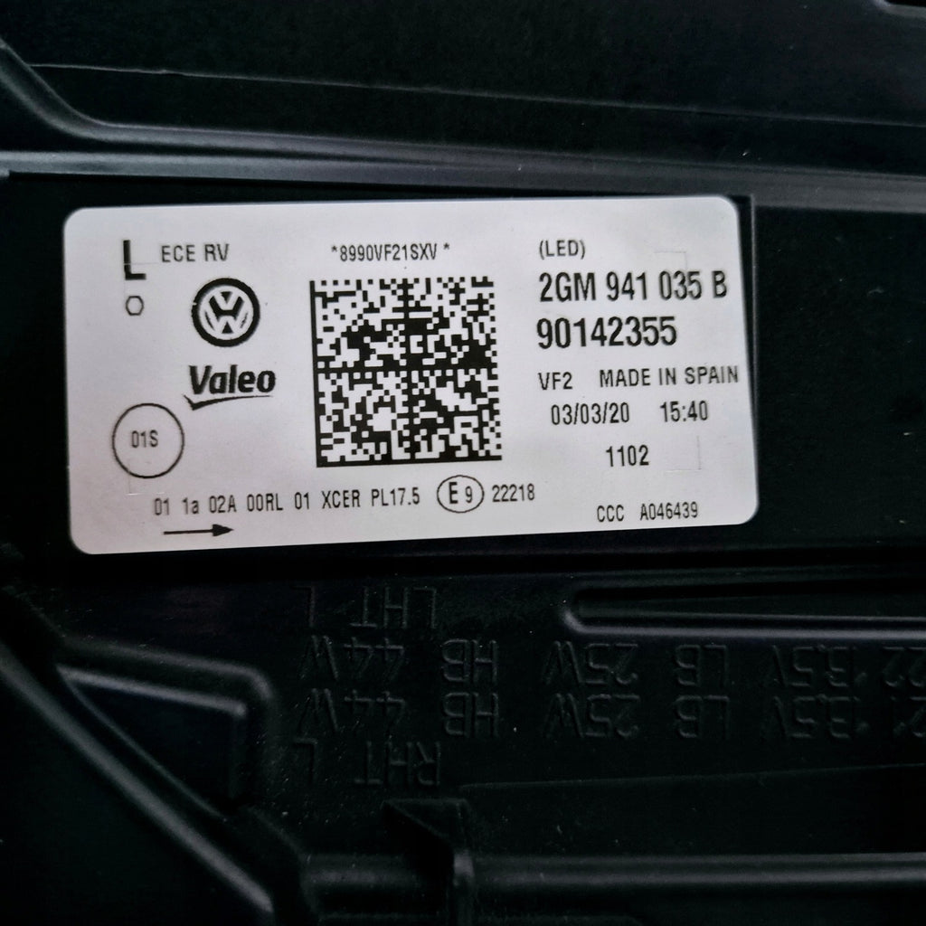 Frontscheinwerfer VW T-Cross 2GM941036B LED Rechts Scheinwerfer Headlight