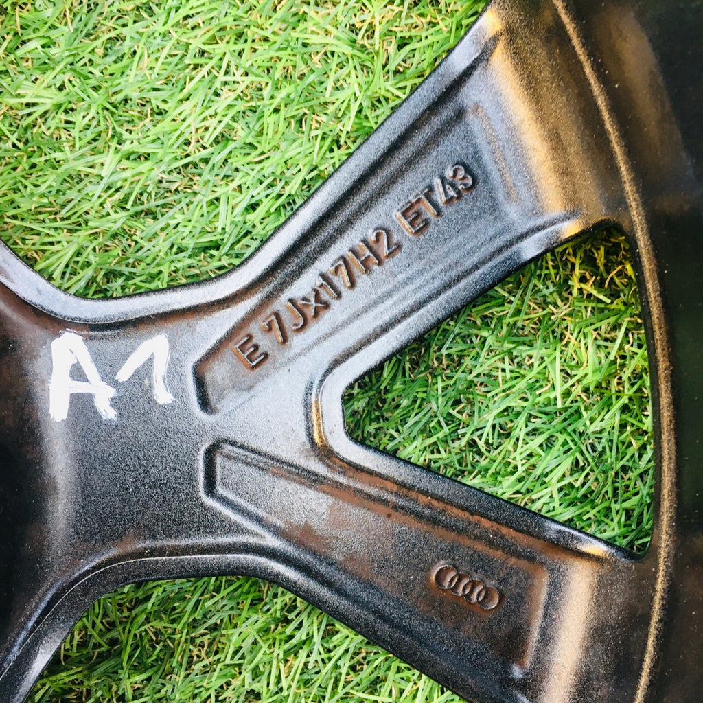 1x Alufelge 17 Zoll 7.0" 5x100 43ET Glanz Graphit 82A601025AA Audi A1 Mg FEL3186181632ra