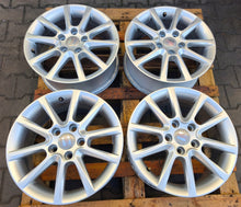Load image into Gallery viewer, 4x Alufelge 16 Zoll 6.5" 5x112 50ET Glanz Silber 5P0601025J Seat Toledo Iii FEL4914630316aq