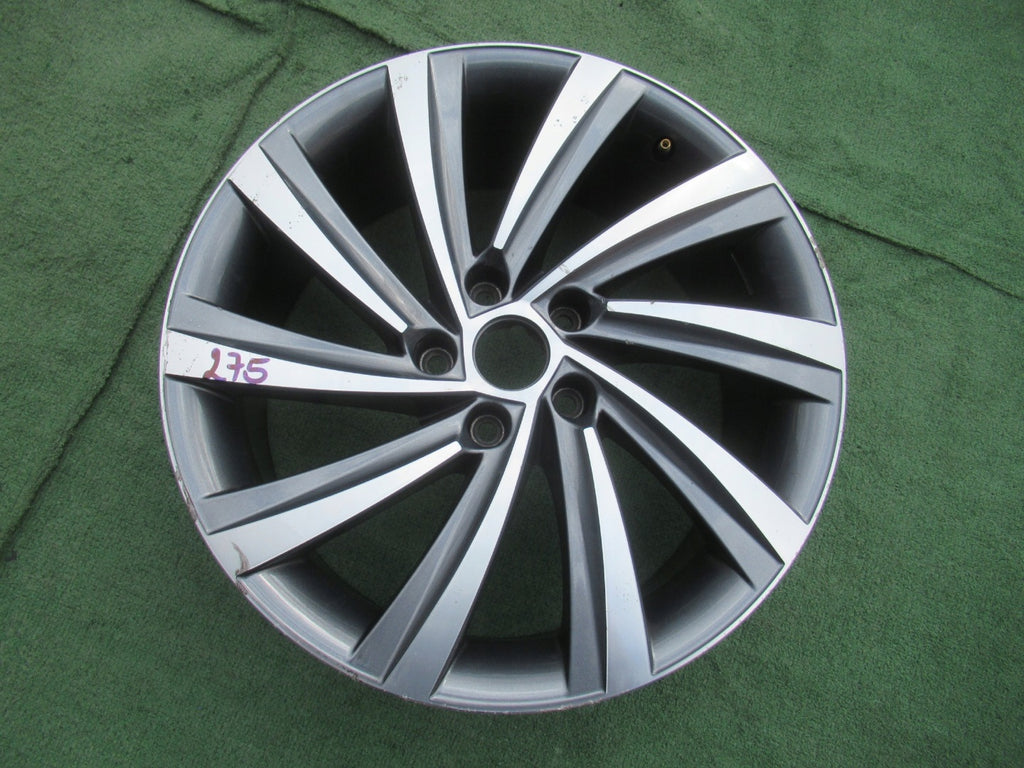 1x Alufelge 18 Zoll 7.5" 5x112 48ET Glanz Graphit 5E3601025AG Mg Octavia 5e3 I FEL8233587076te