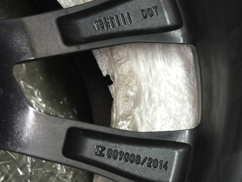 1x Alufelge 18 Zoll 7.5" 5x100 46ET Matt Schwarz 82A071498 Audi Rim Wheel FEL4182852652ub