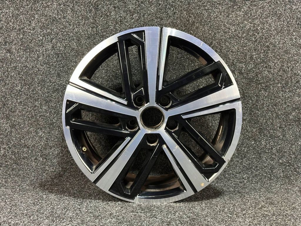 1x Alufelge 17 Zoll 6.5" 5x112 49ET Glanz Schwarz 2K7601025C VW Caddy V FEL4056688692ct