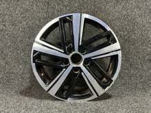 Load image into Gallery viewer, 1x Alufelge 17 Zoll 6.5" 5x112 49ET Glanz Schwarz 2K7601025C VW Caddy V FEL4056688692ct