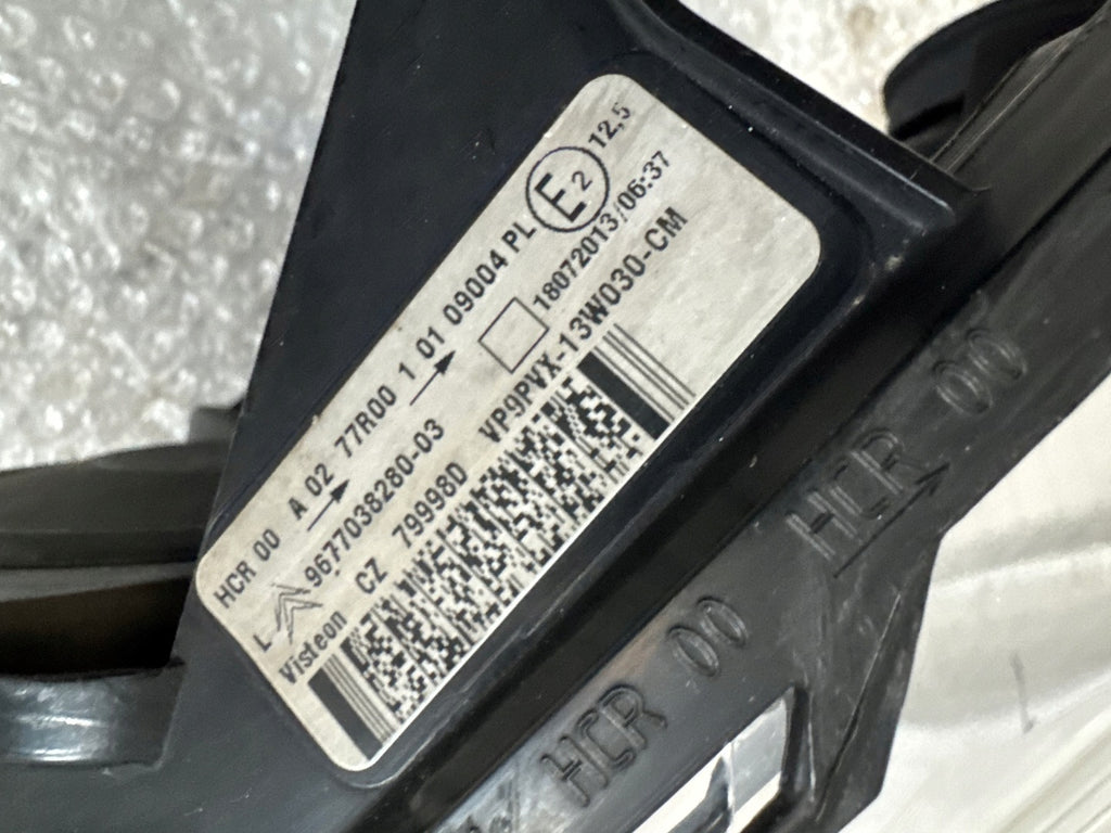 Frontscheinwerfer Citroën C3 I 9677038280 Links Scheinwerfer Headlight SCH5881021047ai