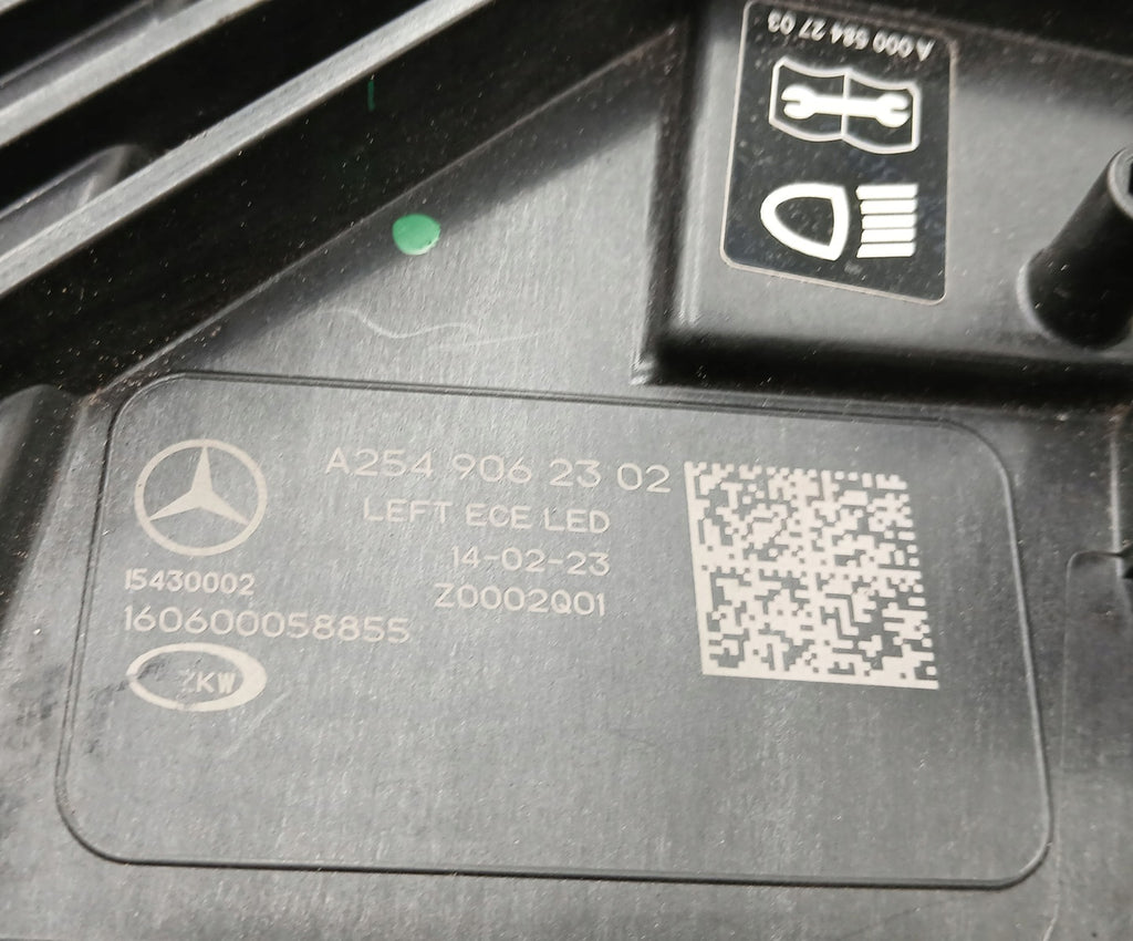 Frontscheinwerfer Mercedes-Benz Glc A2549062302 LED Links Scheinwerfer Headlight SCH4929934930pi