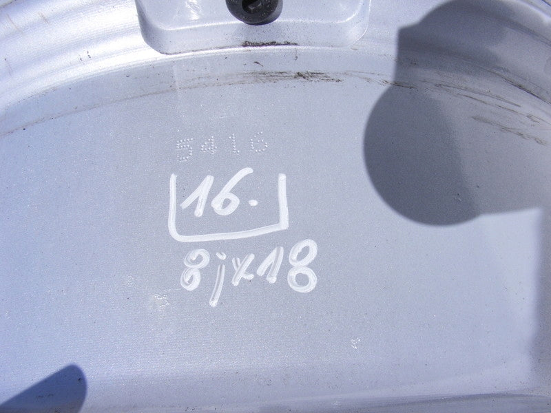 1x Alufelge 18 Zoll 8.0" 5x120 47 5ET 1097186 BMW E46 E39 Rim Wheel