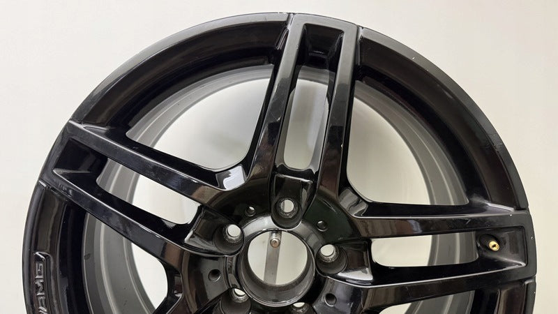 1x Alufelge 18 Zoll 8.0" 5x112 45ET Glanz Silber A2074010000 Mercedes-Benz Mg FEL3449499008wb