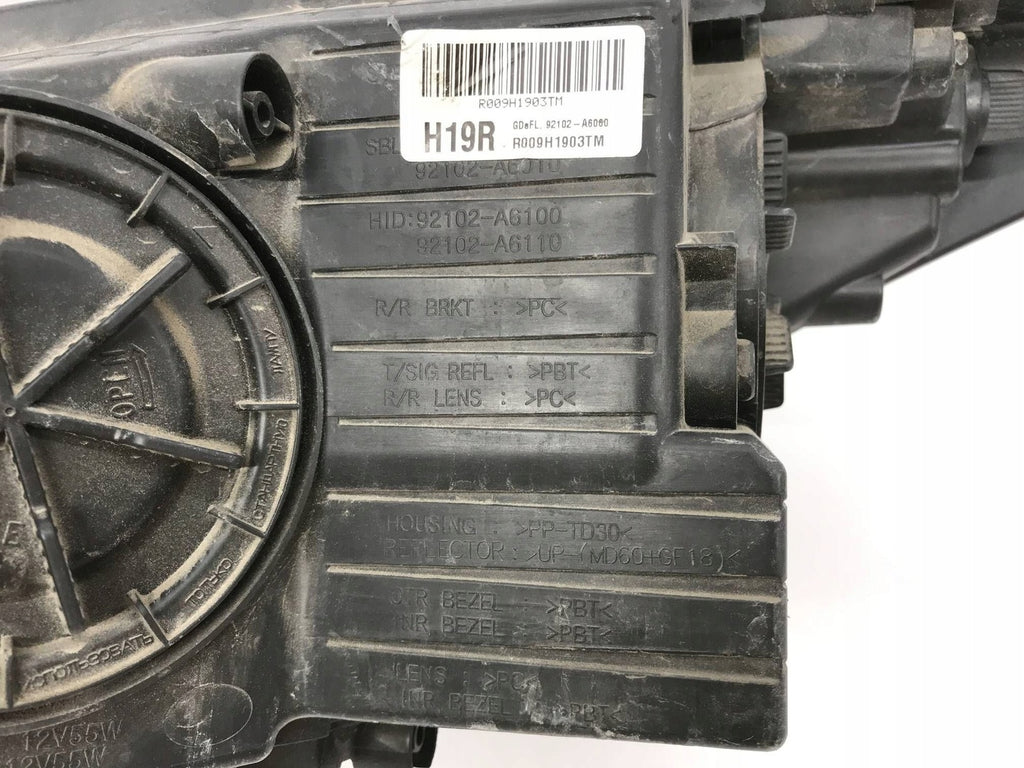 Frontscheinwerfer Hyundai I30 92102-A6060 Xenon Rechts Scheinwerfer Headlight SCH7172963372nu