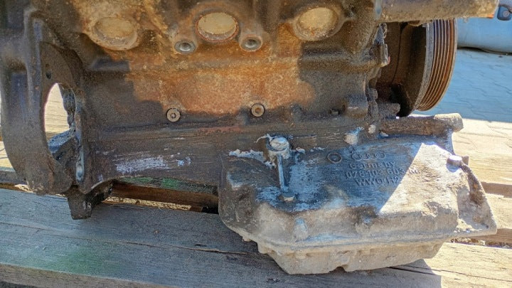 Motor Audi A4 B5 C4 ABC 2.6 150PS 110kW 284TKm 1997 Benzin Engine Unkomplett MOT1193941636lr