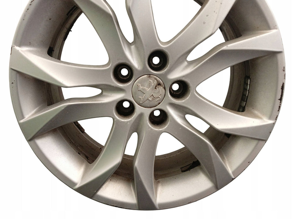 1x Alufelge 17 Zoll 7.0" 5x108 46ET Matt Silber 9671401480 Peugeot 508 I FEL8545018202ps