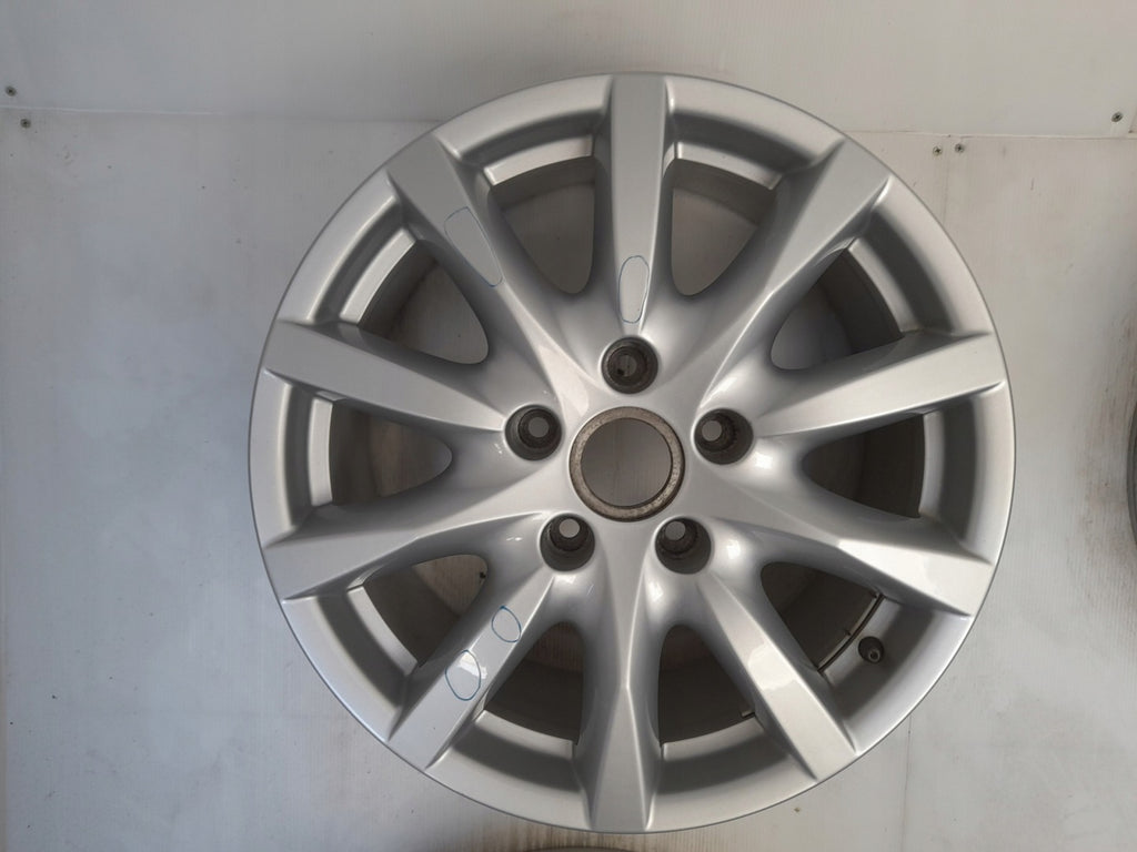 4x Alufelge 18 Zoll 8.0" 5x130 53ET Glanz Silber 7P5601025 Porsche Rim Wheel FEL1880579307ax