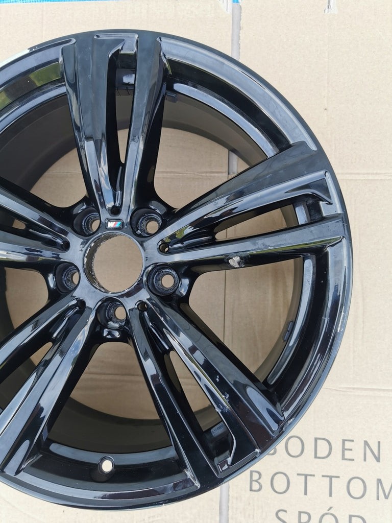 1x Alufelge 19 Zoll 8.0" 5x120 36ET Glanz Schwarz 7846780 BMW F36 3 F30 F32 F33 FEL4869995734nh