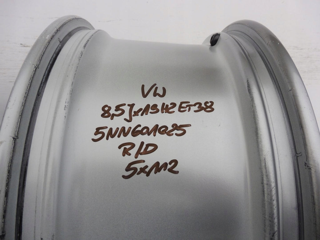 1x Alufelge 19 Zoll 8.5" 5x112 38ET Glanz Silber 5NN601025 Mg Tiguan Rim Wheel FEL2371890443xo