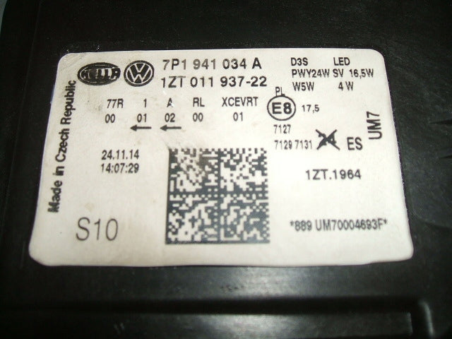 Frontscheinwerfer 7P1941034A Xenon Rechts Scheinwerfer Headlight SCH6963920852gs